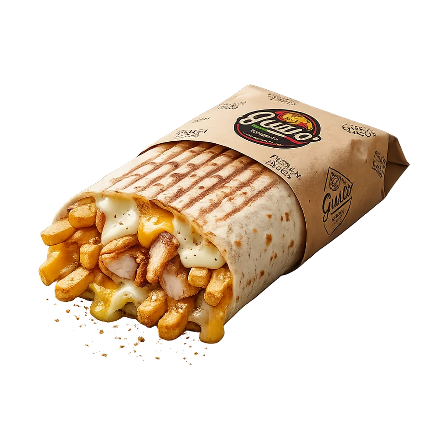 Tacos XL préparé par Gusto Pizza à Beauvais